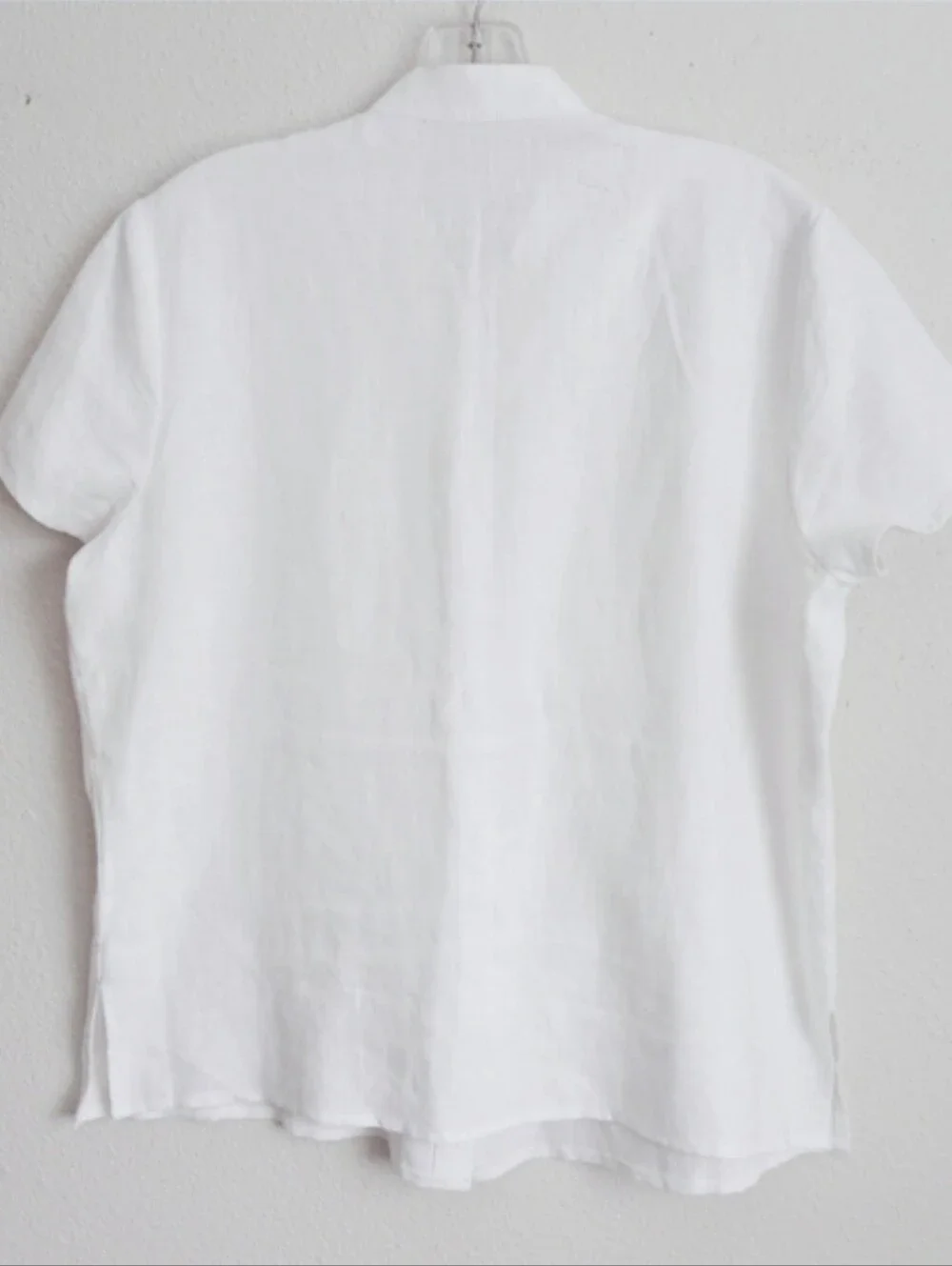 Choices White Linen Skirtset Size Petite Large Lagenlook